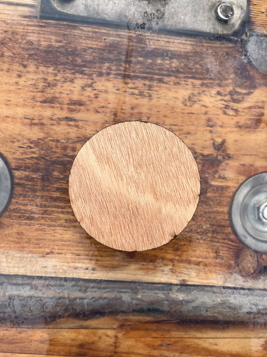 Lot de 2 dessous de verre bois personnalisés gravure laser – BANCO-STORE