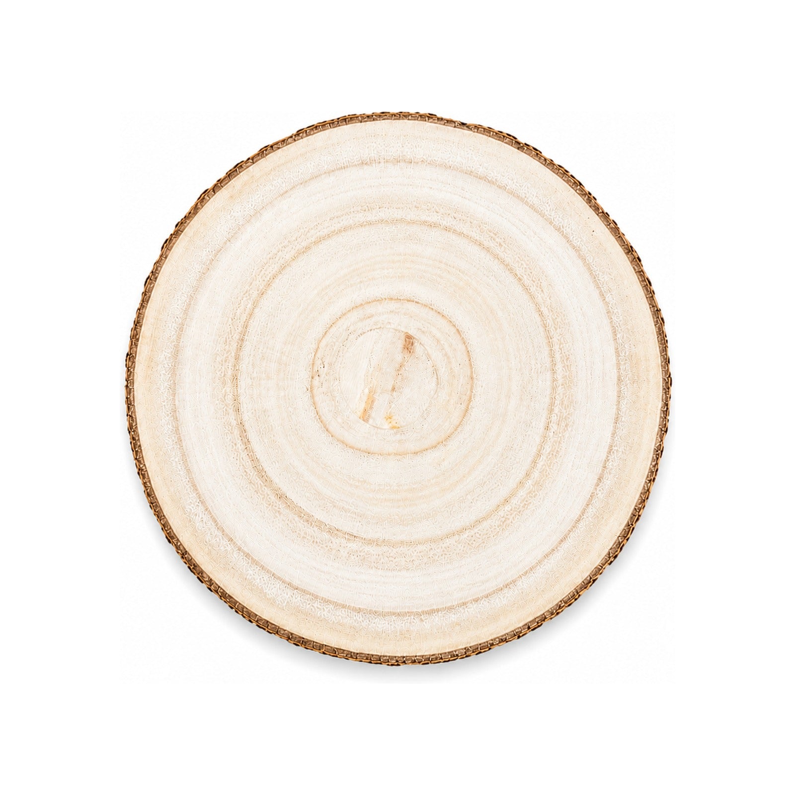 Bûche en bois brut à personnaliser, fond blanc